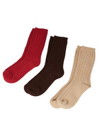 All About Eve Hoxton 3 Pack Socks - Multi