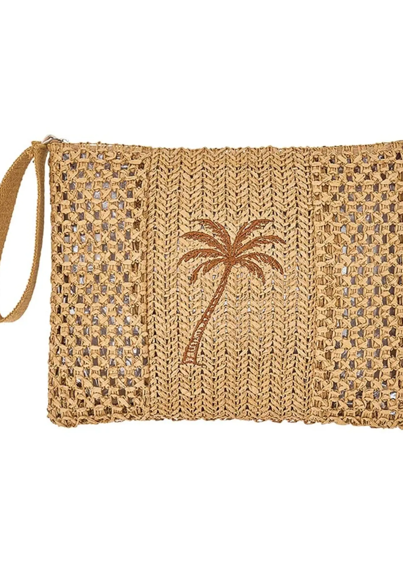 Annabel Trends Crochet Palm Wet Pouch
