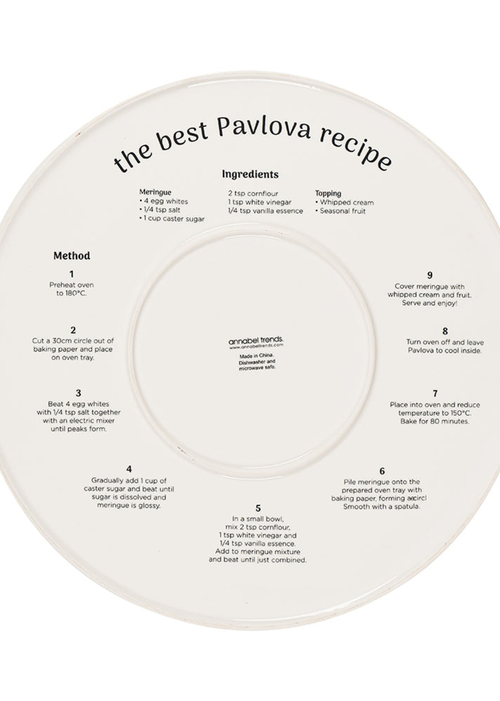 Pavlova Plate