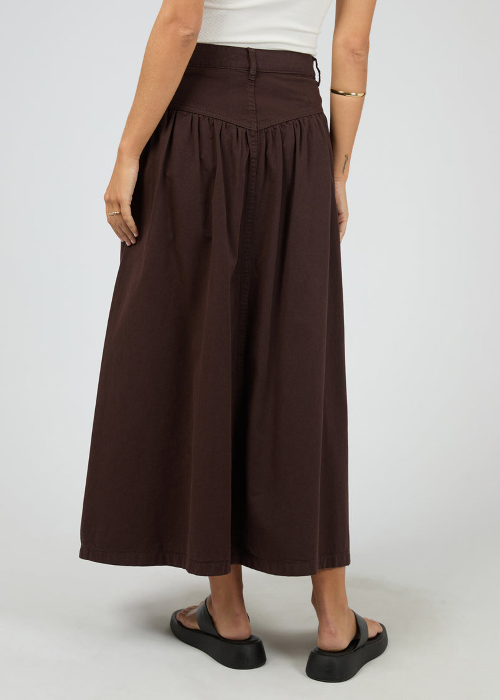 All About Eve Arlo Maxi Skirt - Brown