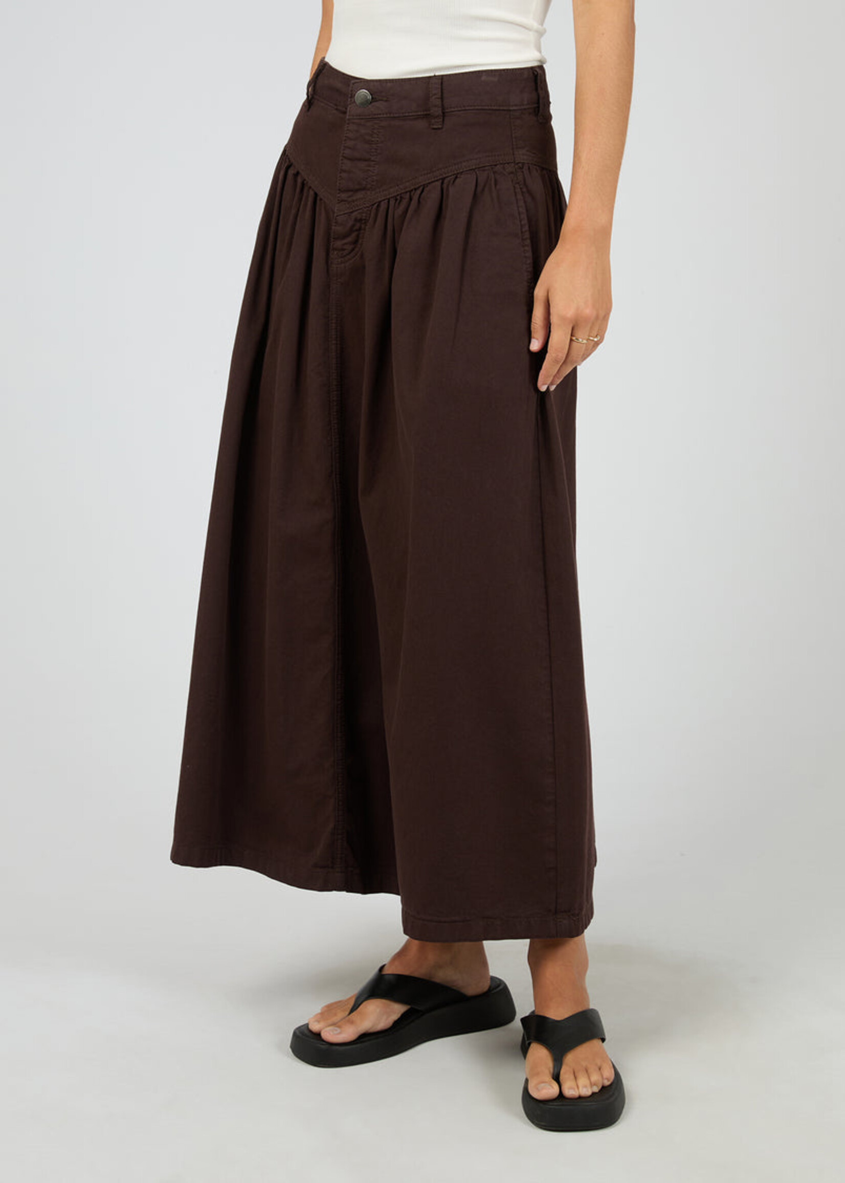All About Eve Arlo Maxi Skirt - Brown