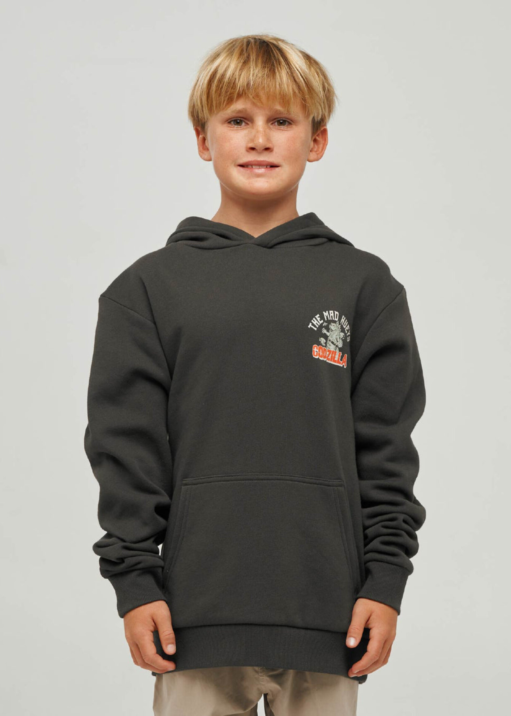 Mad Hueys Godzilla Forever Youth Hooded