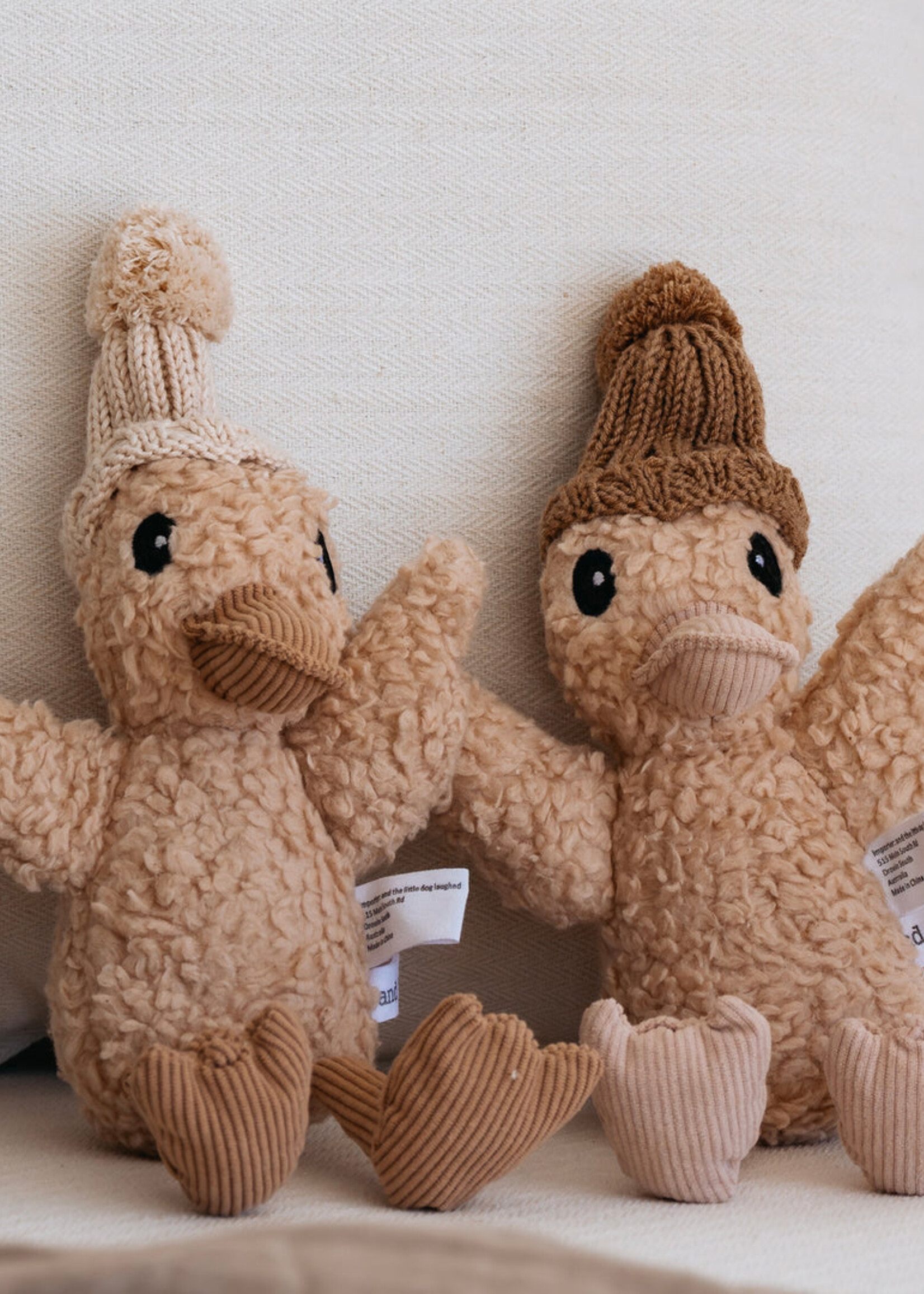 Little Dog Laughed Edmond Duck Soft Toy