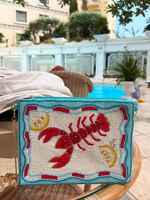 Anna Nova Beaded Clutch Lobster