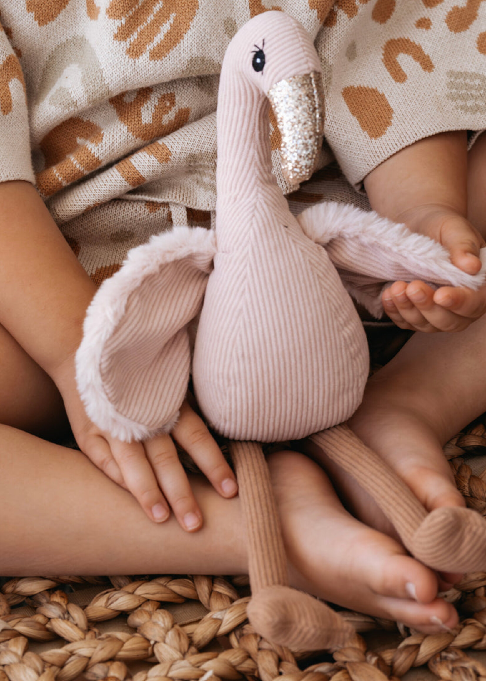 Little Dog Laughed Vera Flamingo Soft Toy