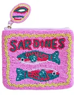 Anna Nova Fuschia Sardines Pouch