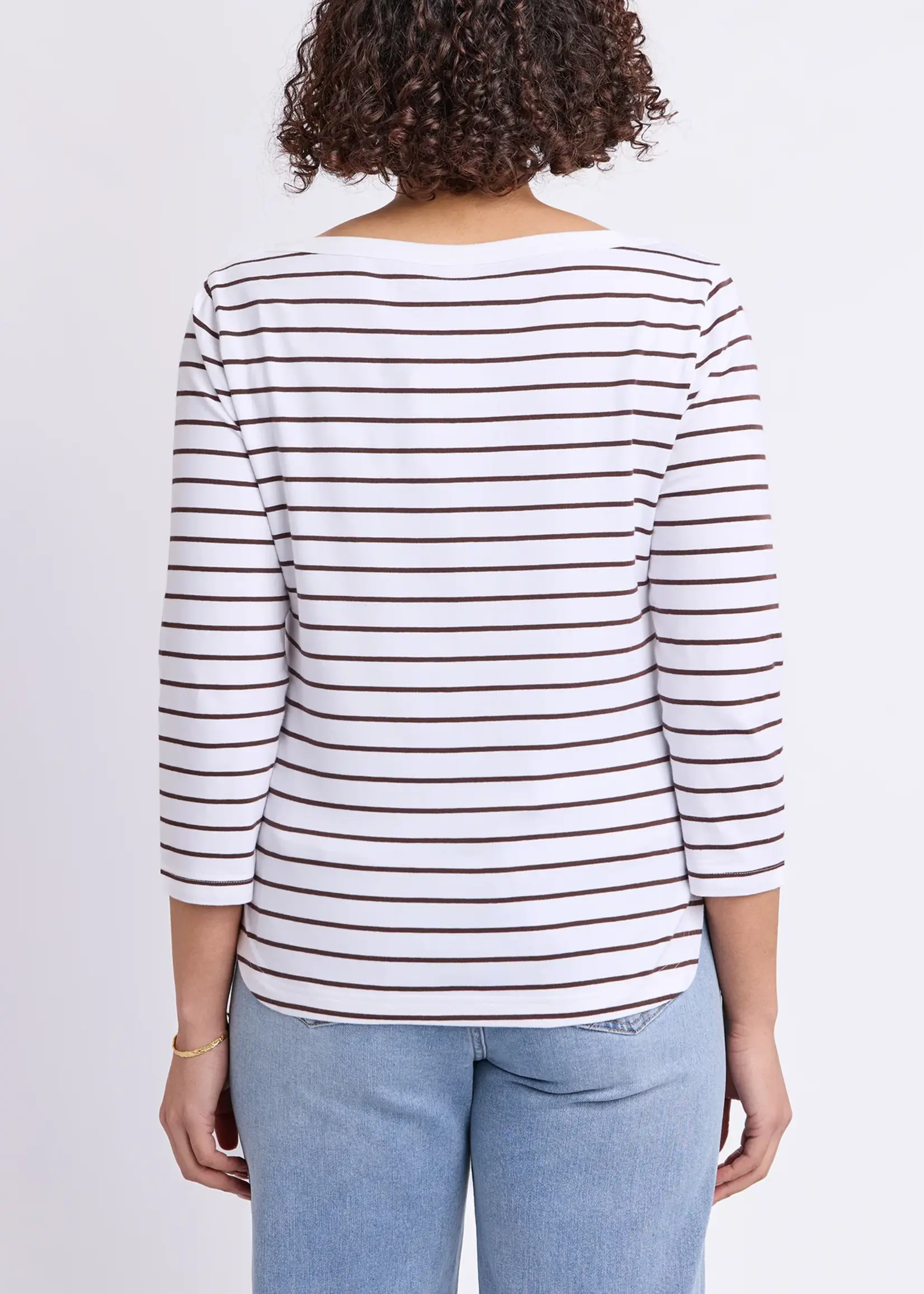 Elm Lifestyle Eliza Boat Neck Tee