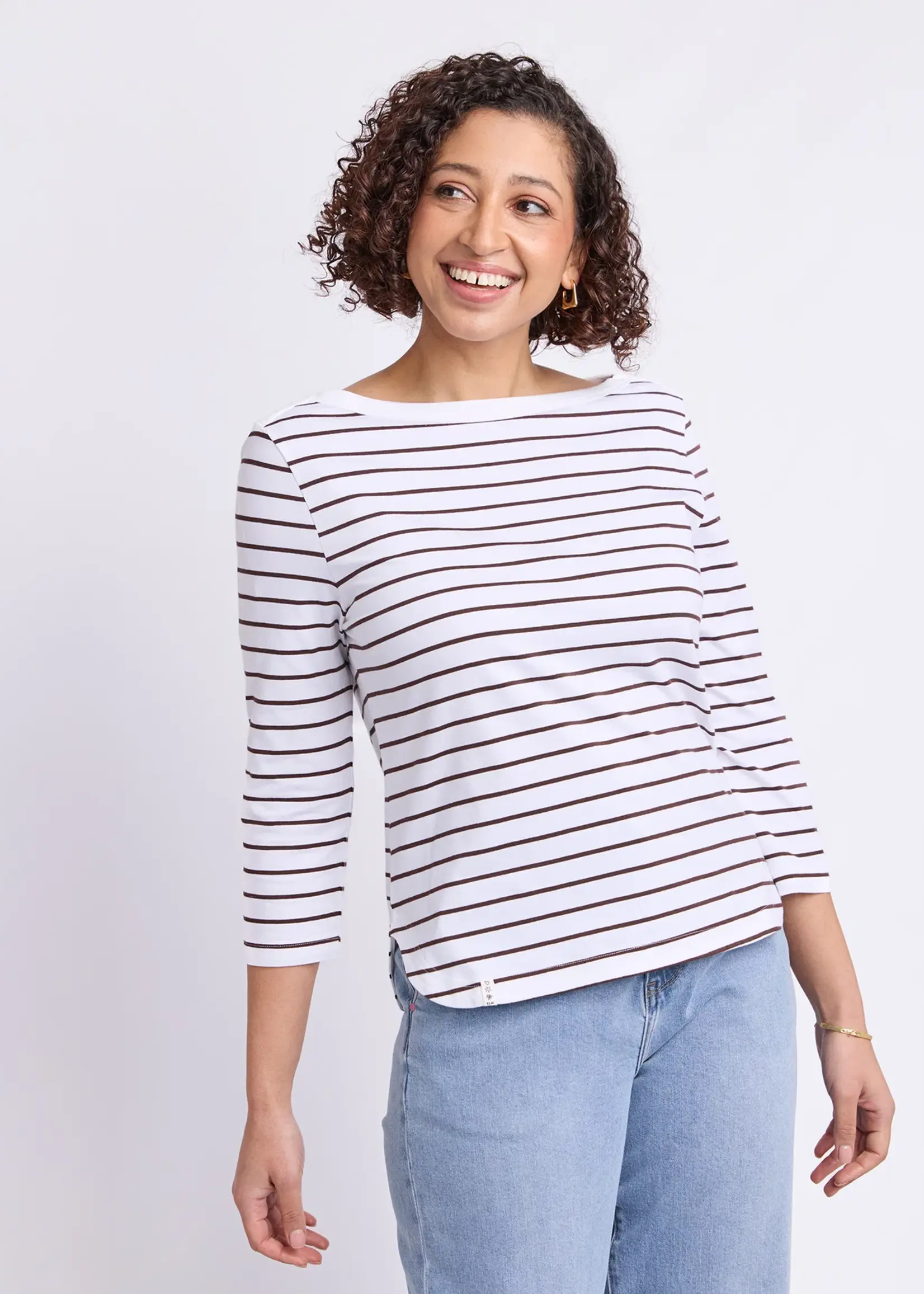 Elm Lifestyle Eliza Boat Neck Tee