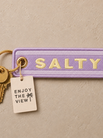 Enjoy The View Embroidered Keychain