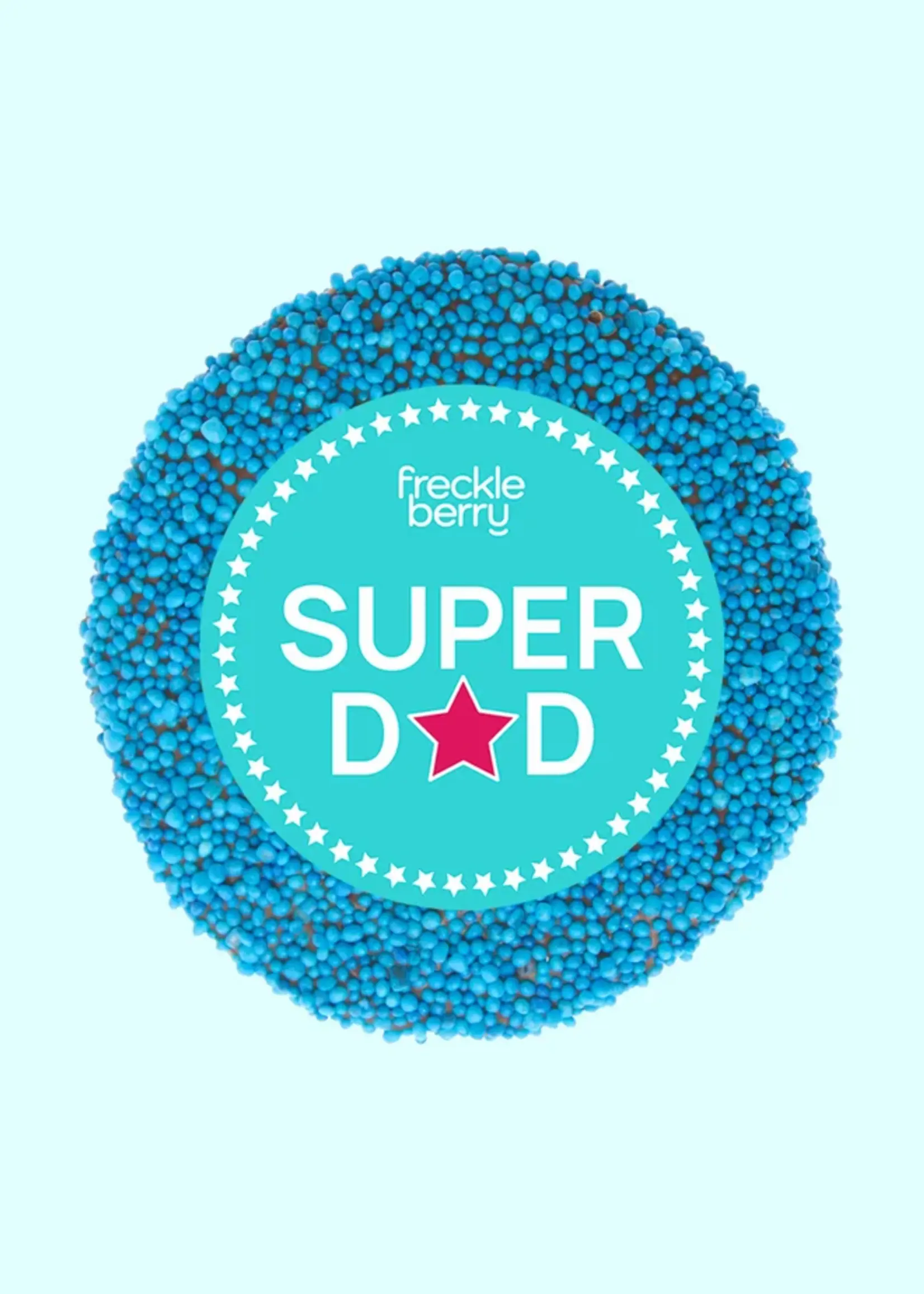 Fathers Day Freckle Super Dad