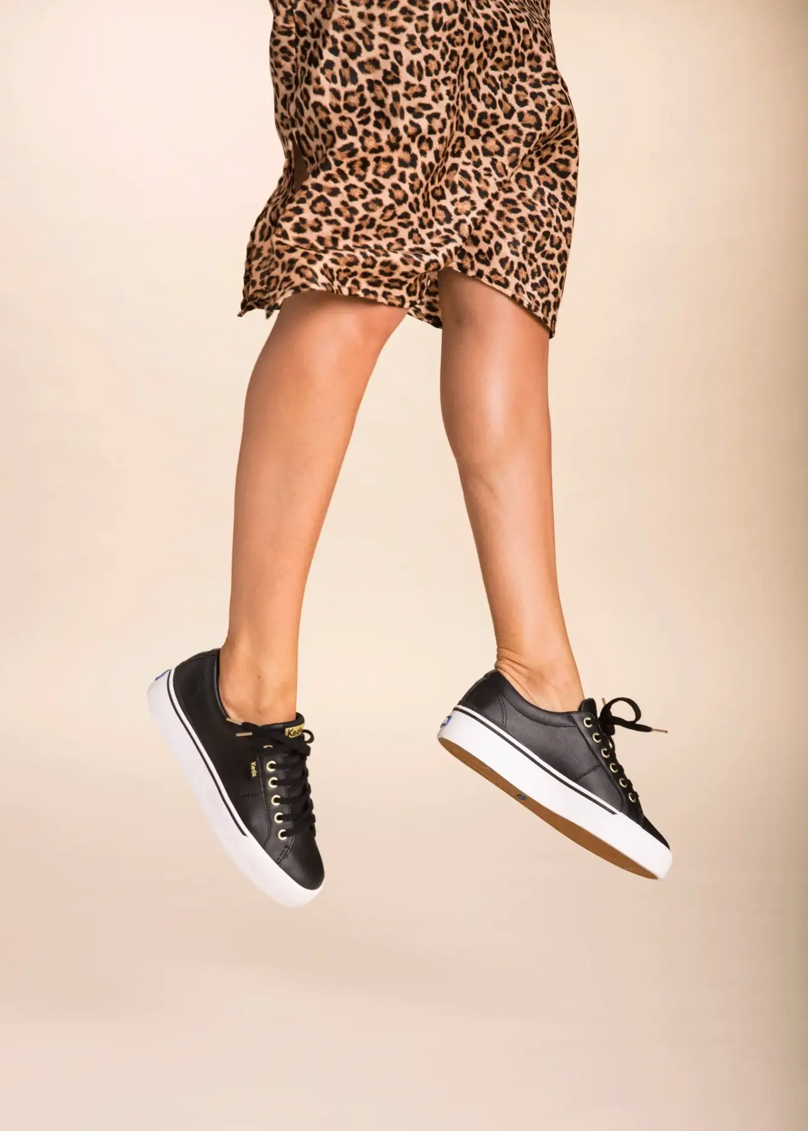 Keds Jump Kick Duo Leather Black 7