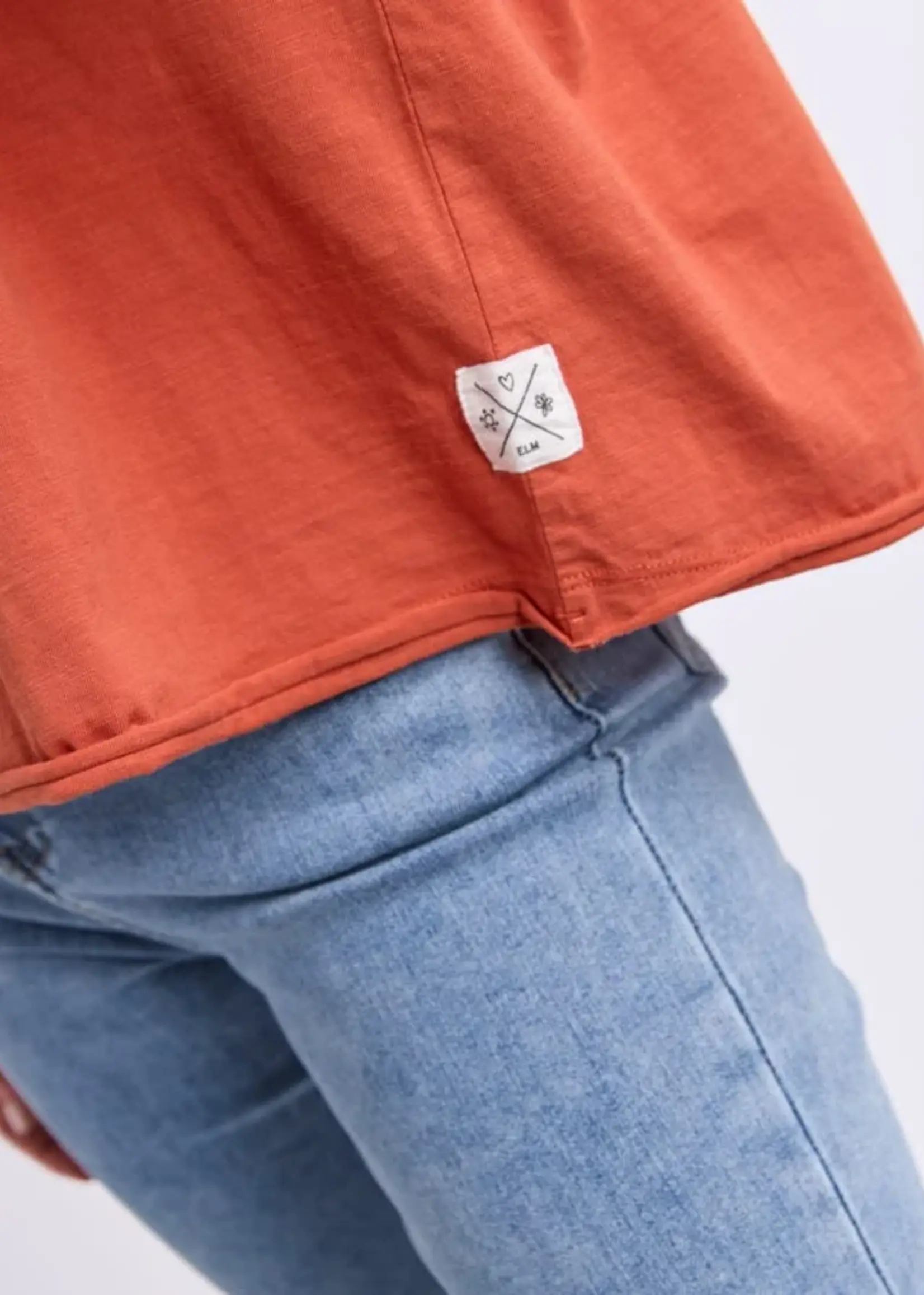 Anya L/S Tee - Earth Brown