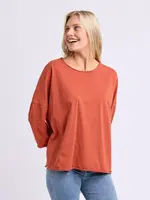Anya L/S Tee - Earth Brown