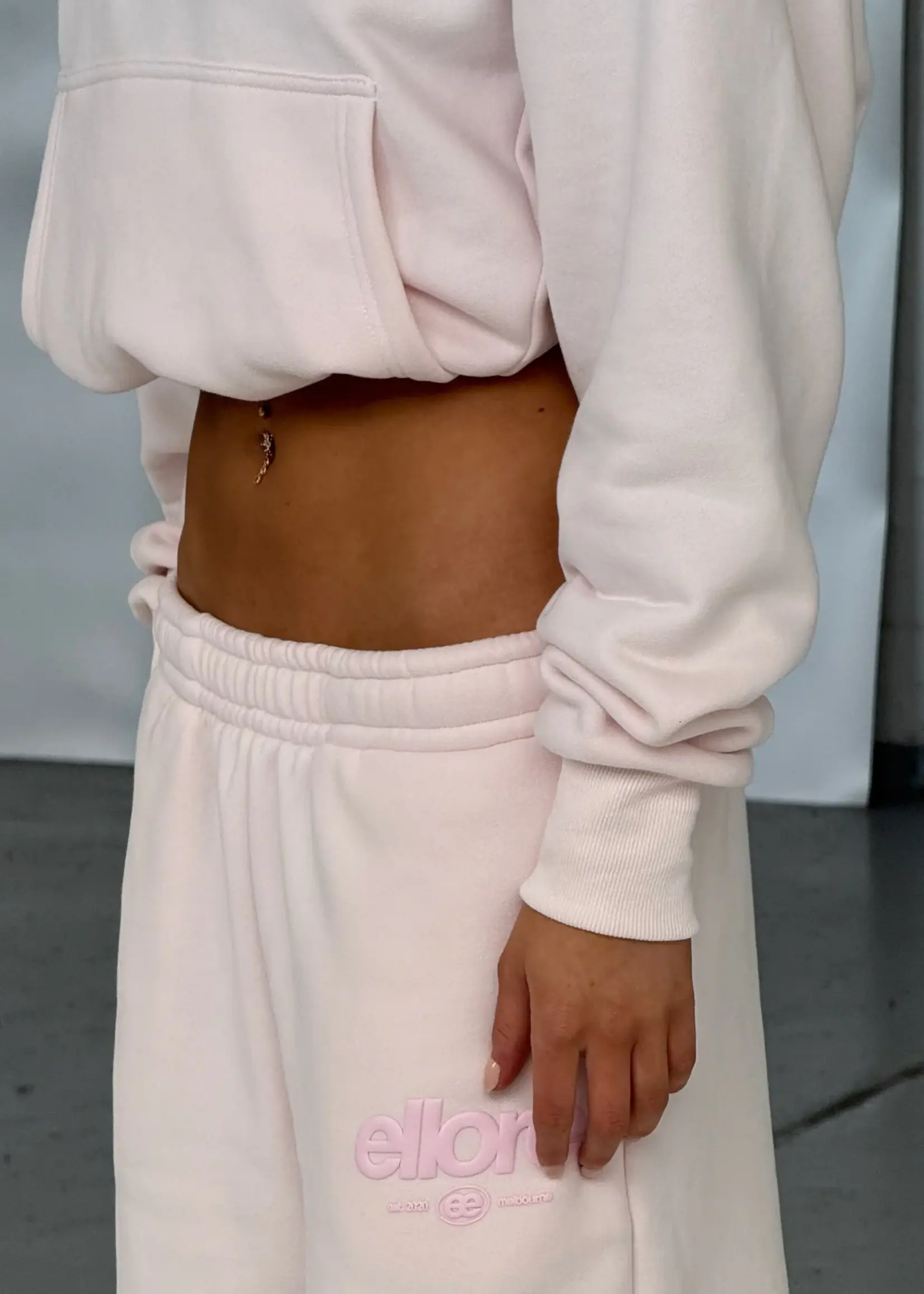 Boxy Adjustable Hoodie - Bunny Pink 2.0