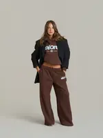 Boxy Adjustable Hoodie - Chocolate