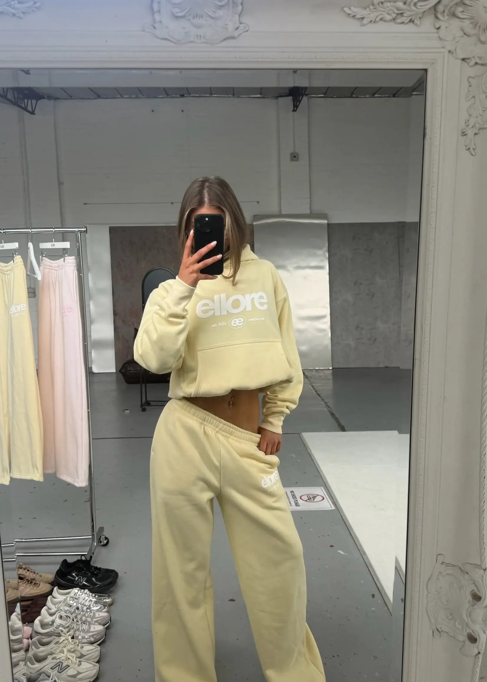 Boxy Adjustable Hoodie - Butter Yellow 2.0