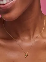 Croissant Necklace