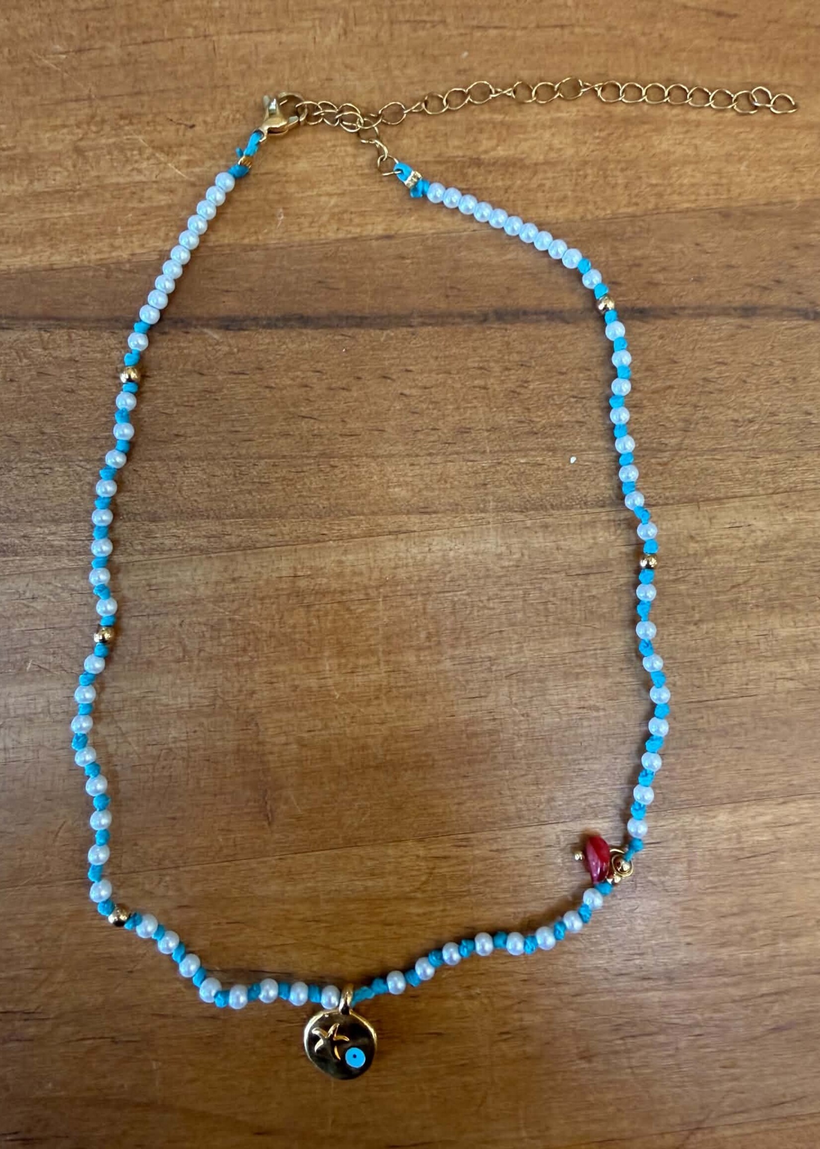Goupi Minimalistic Protection Beaded Necklace