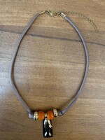 Goupi Layered Cord Fish Charm