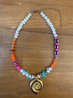 Goupi Nautilus Metallic Shell Necklace