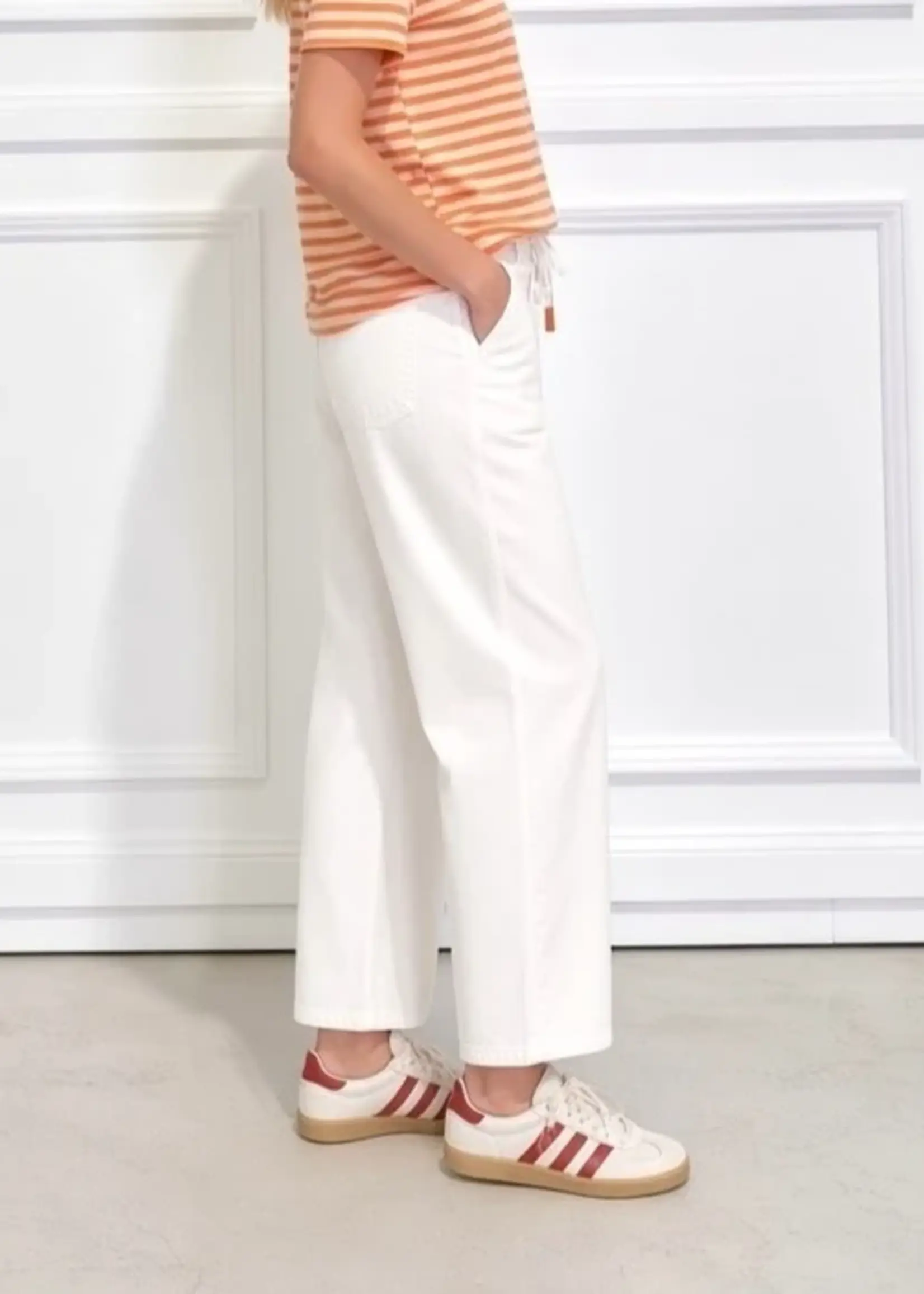 Carter Barrel Jean - Sand
