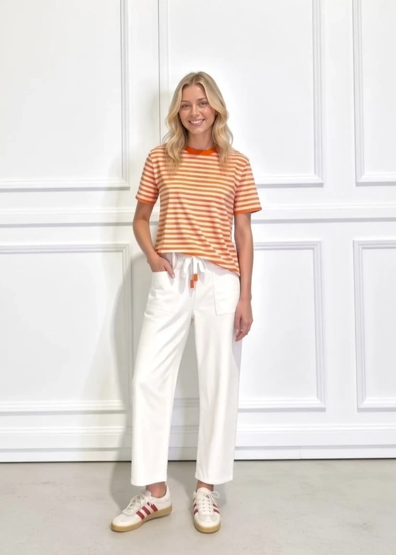 Carter Barrel Jean - Sand