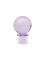 Design Works The Moony Glass Bottle Stopper Lilac