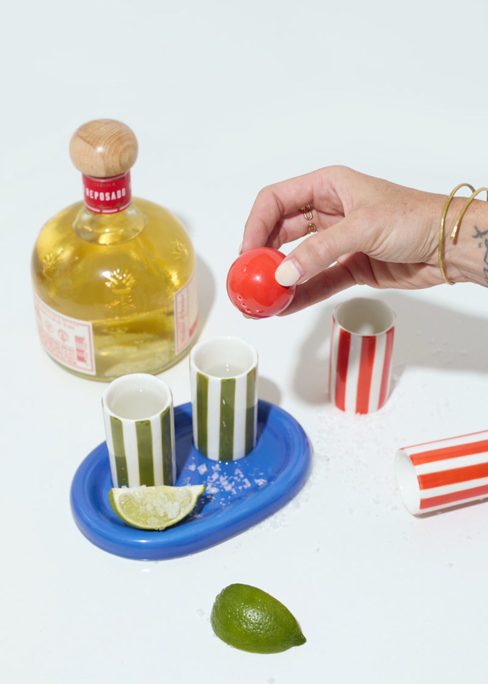 Design Works The Lilly Mae Ceramic Tequila Shot