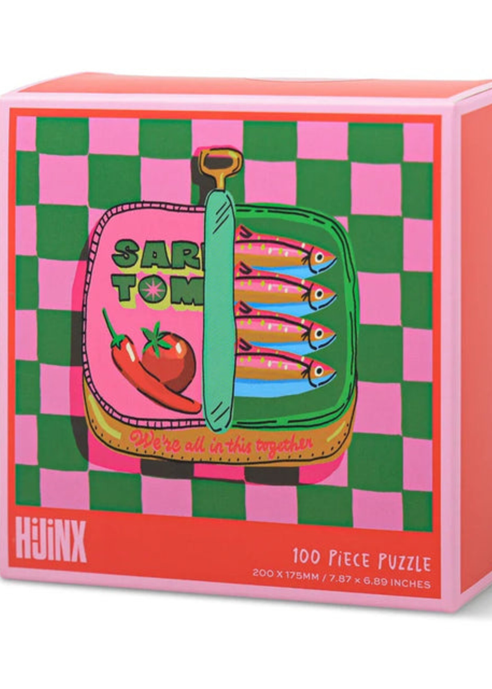 Design Works Mini Puzzle Sardines