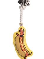 Design Works Pet Toy Rope - Hot Dog