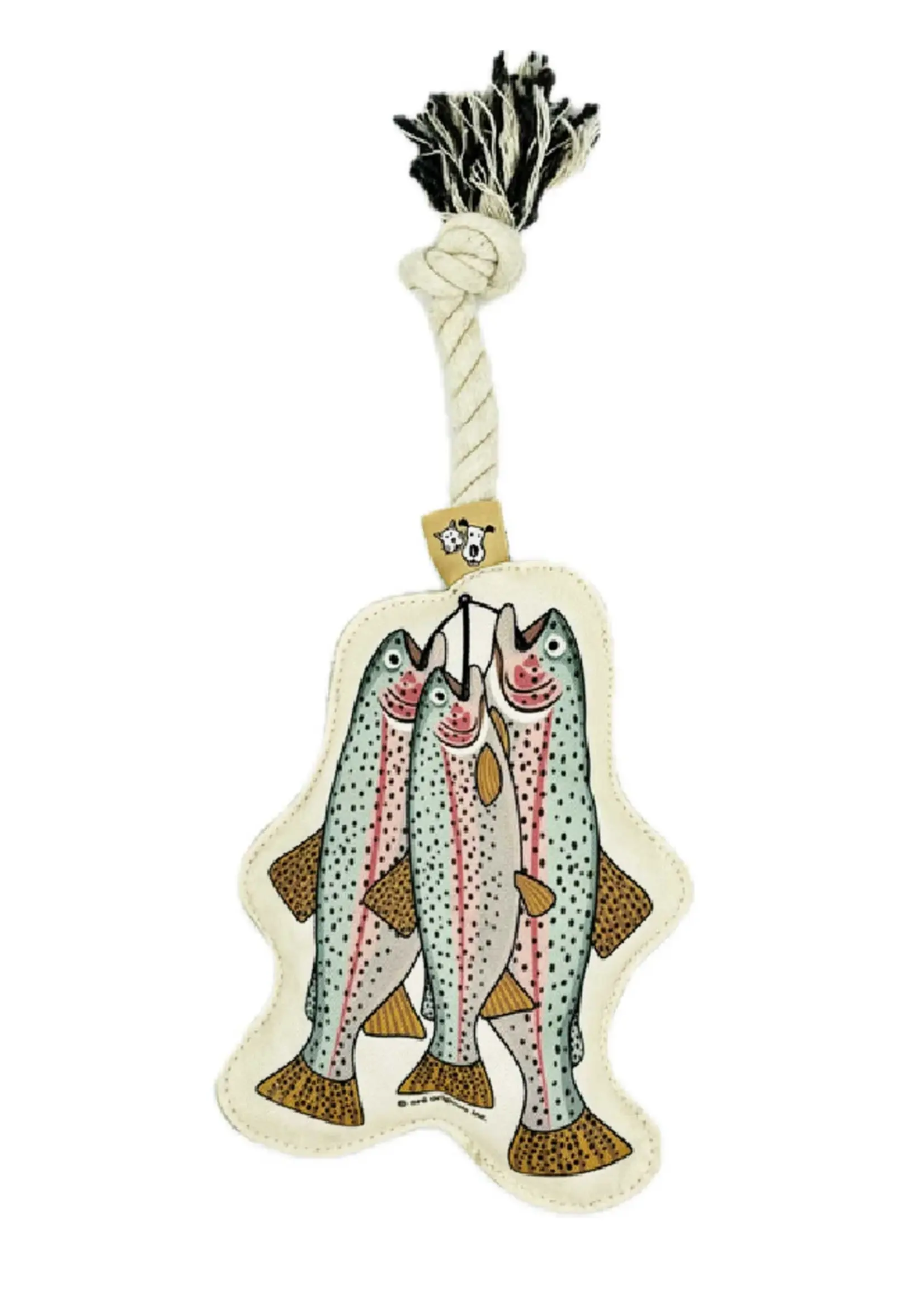 Design Works Pet Toy Rope - Trout