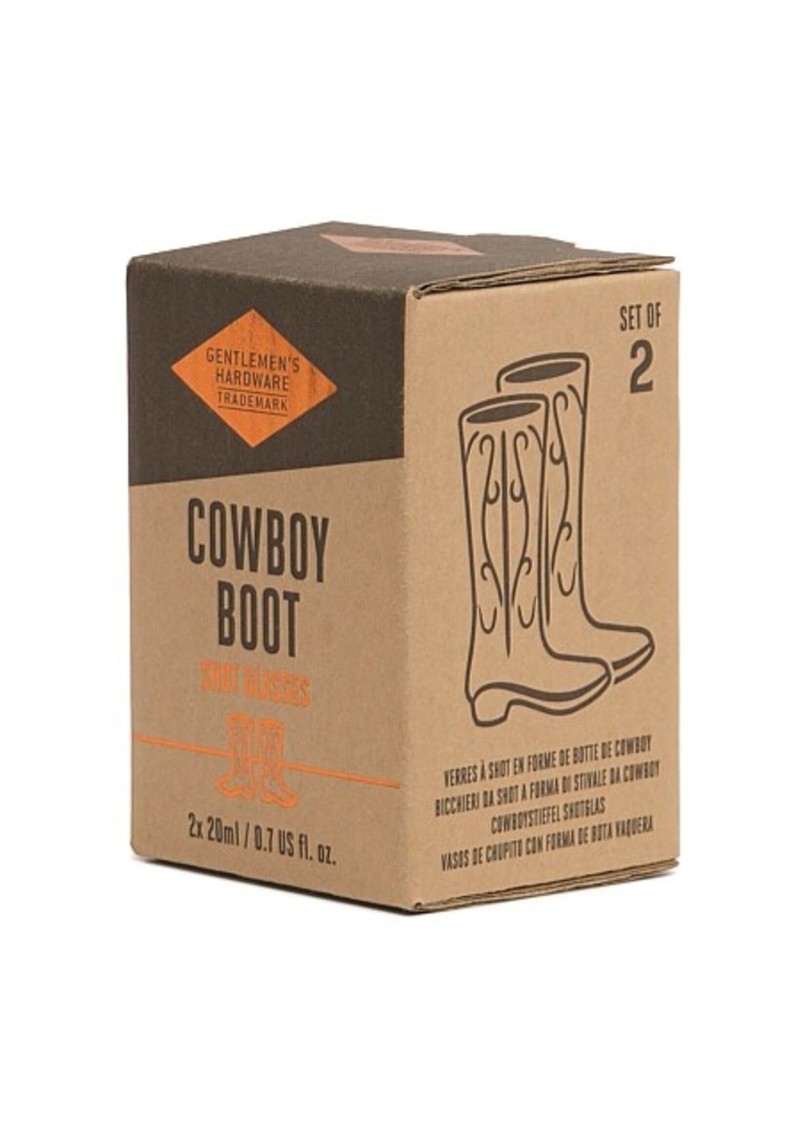 Design Works Cowboy Shot Glasses