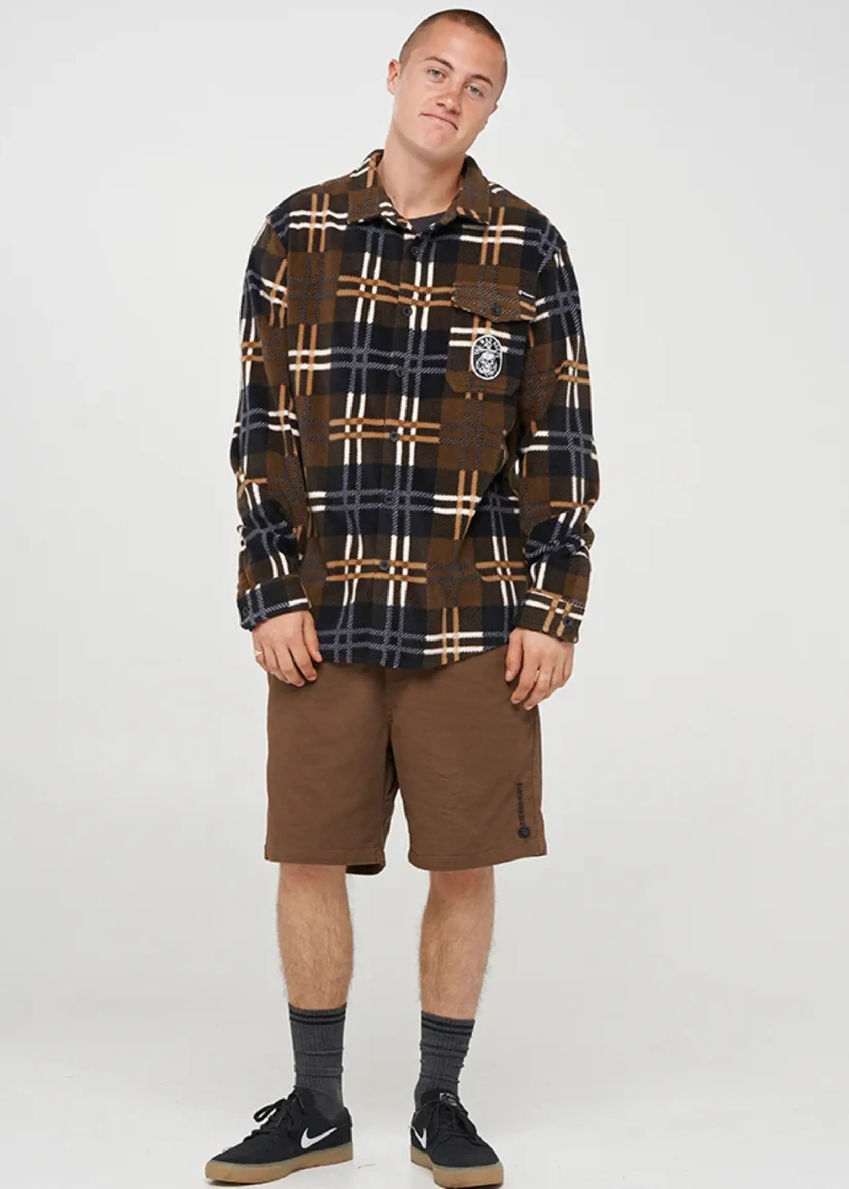 Mad Hueys Rope Skull Anchor Shacket