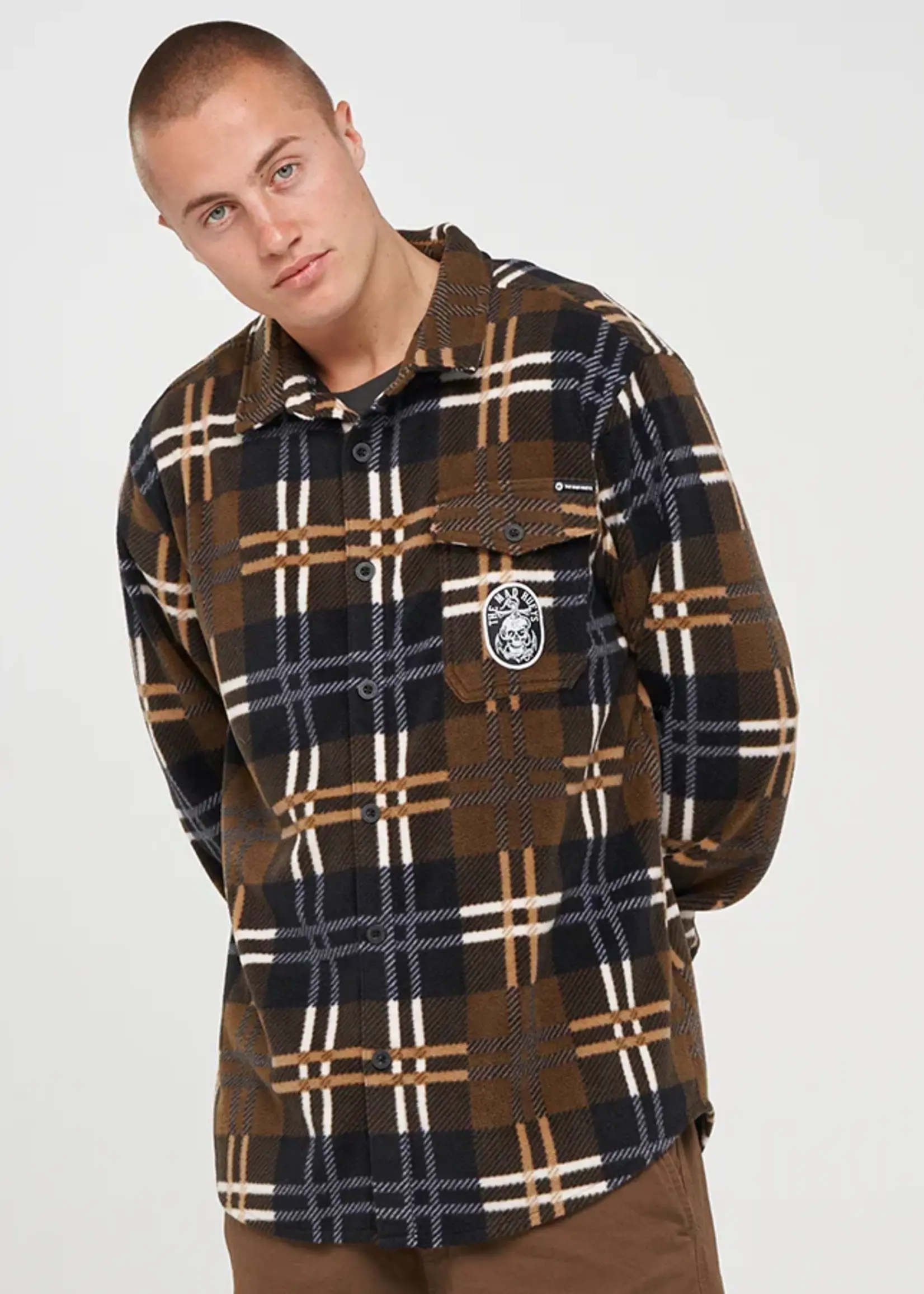 Mad Hueys Rope Skull Anchor Shacket