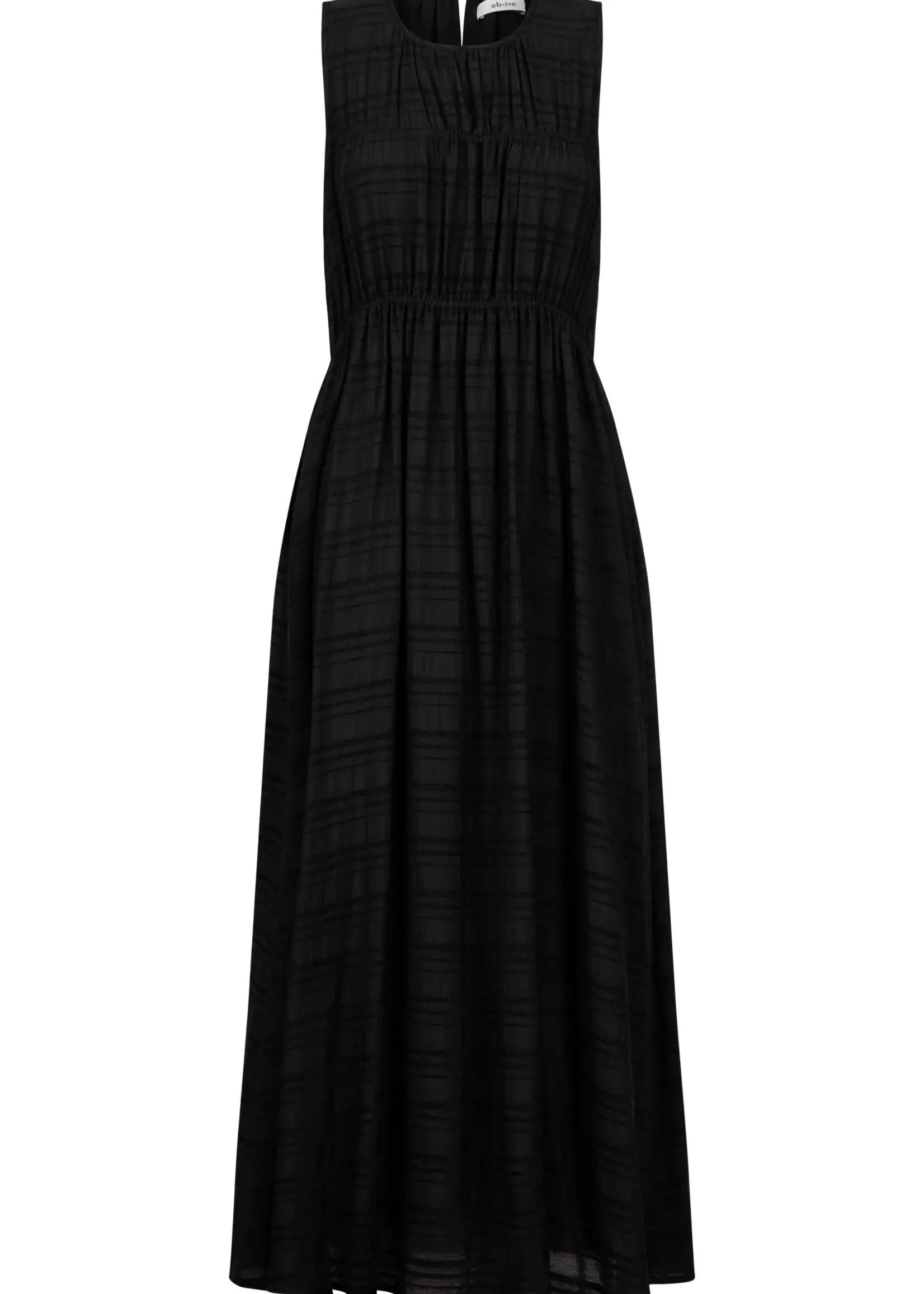 EB & Ive Sovana Ruched Maxi Dress - Black