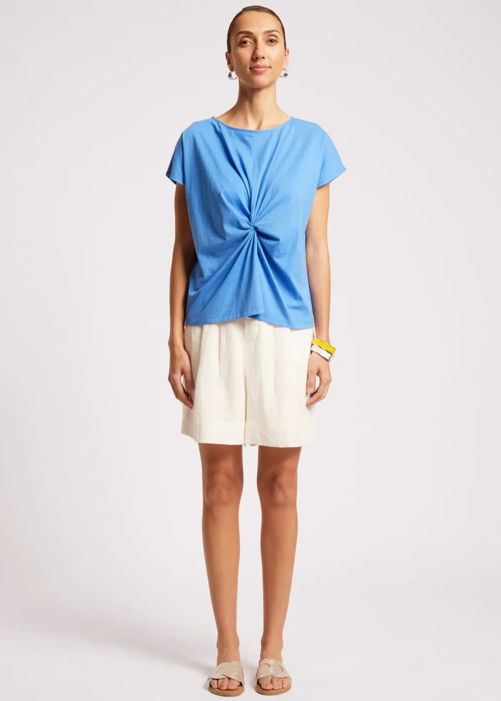 EB & Ive Casa Twist T-shirt - Marine