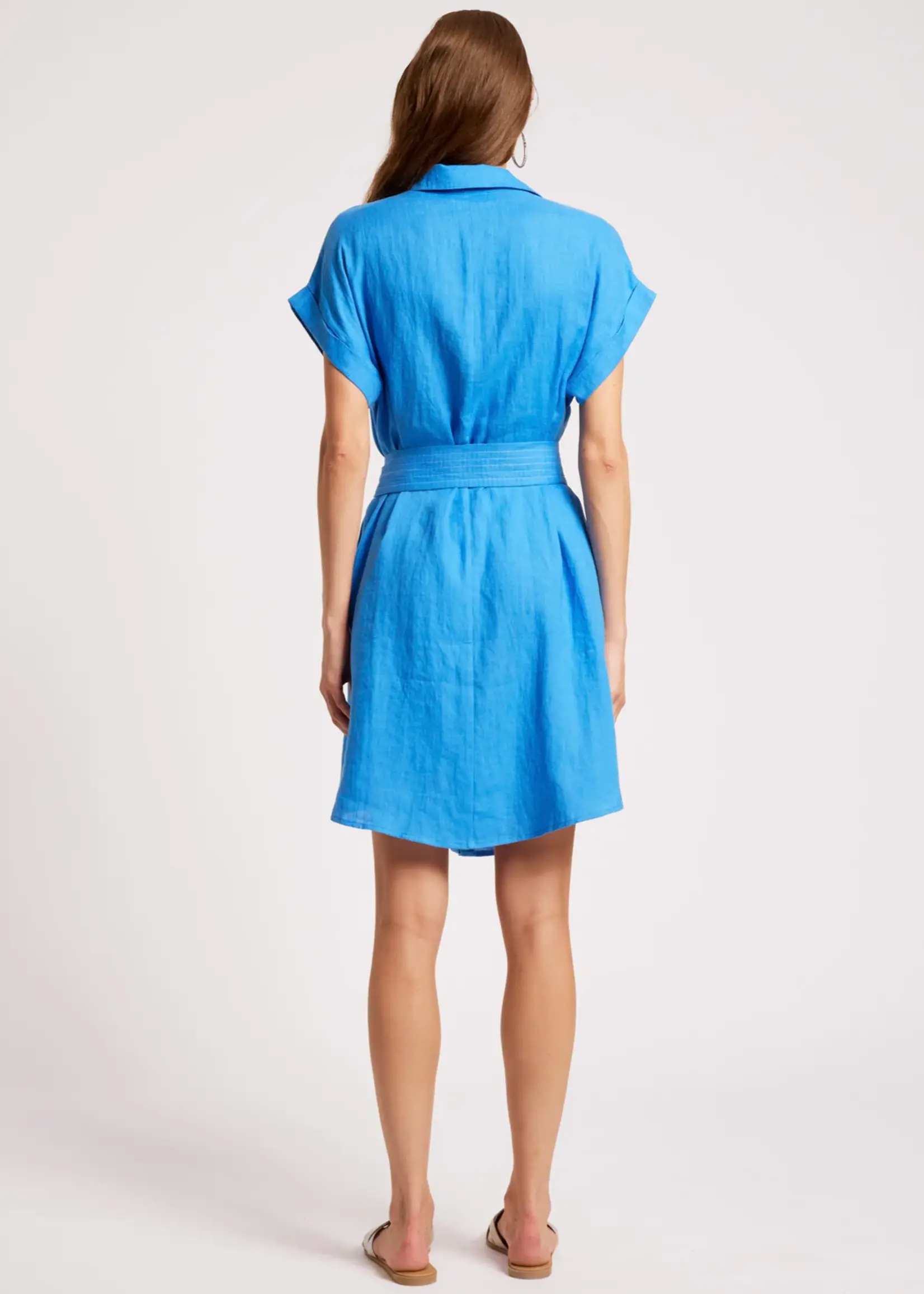 EB & Ive Maris Shirt Dress - Marine