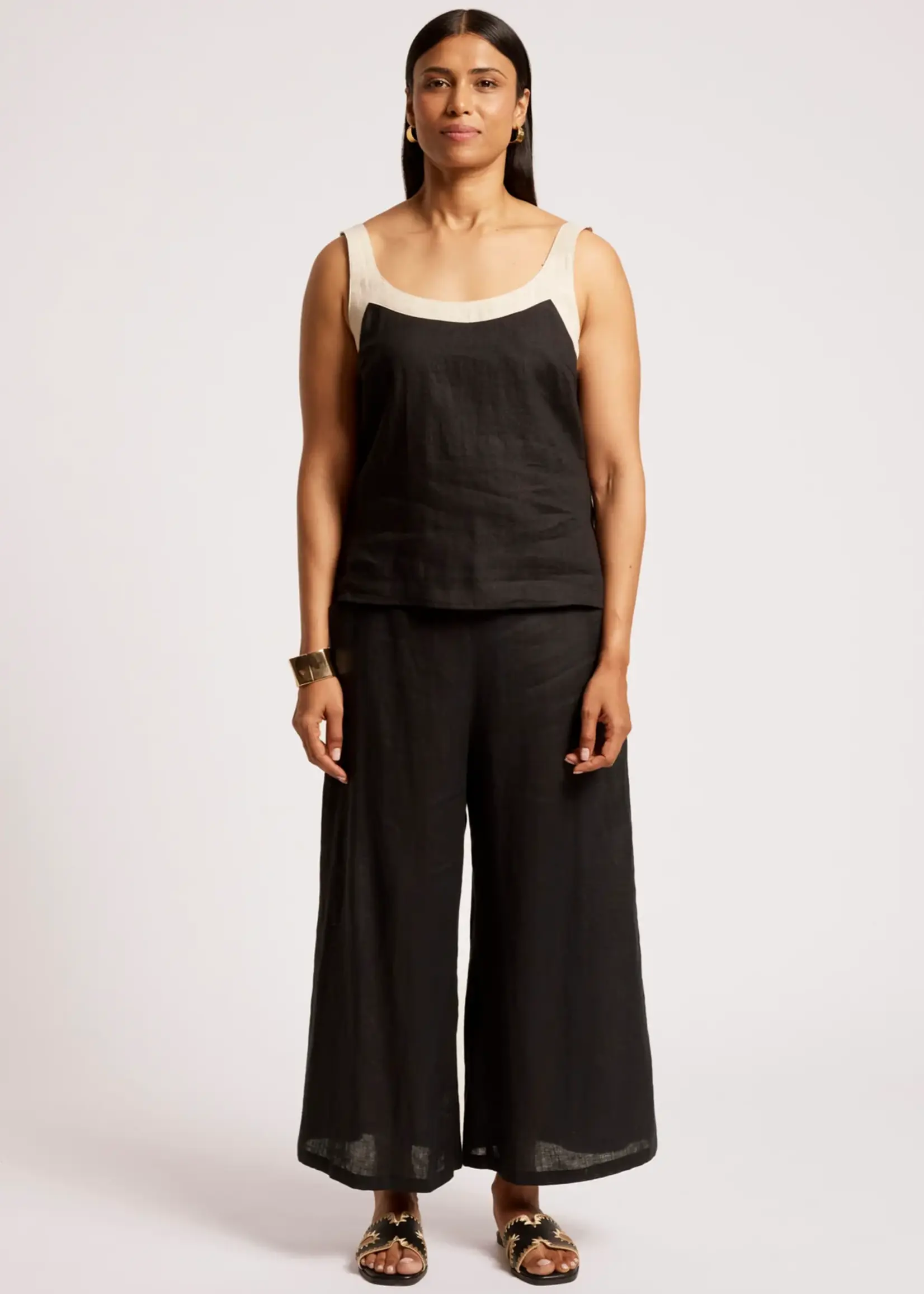 EB & Ive Maris Splice Tank - Black/Tusk