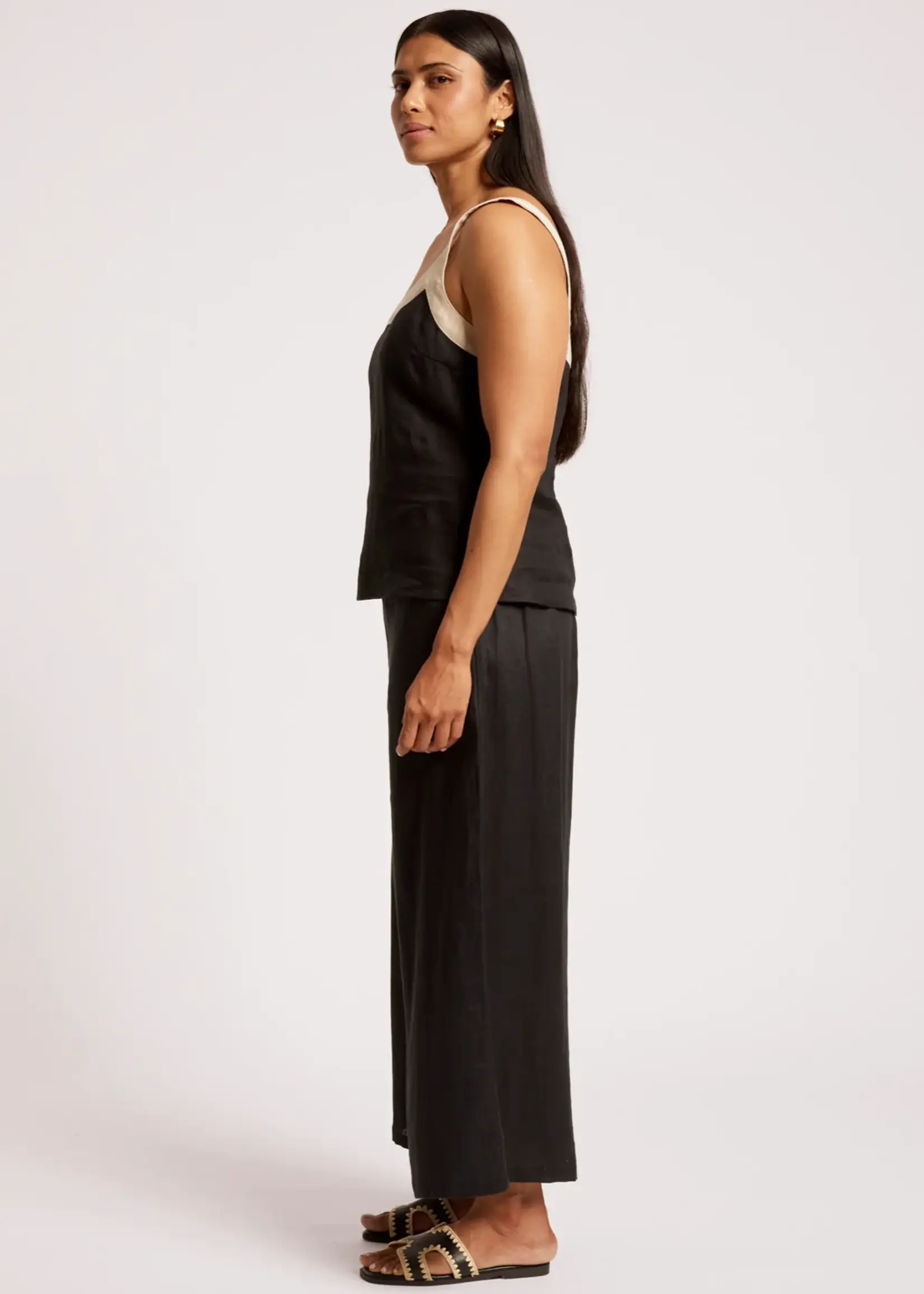 EB & Ive Maris Splice Tank - Black/Tusk