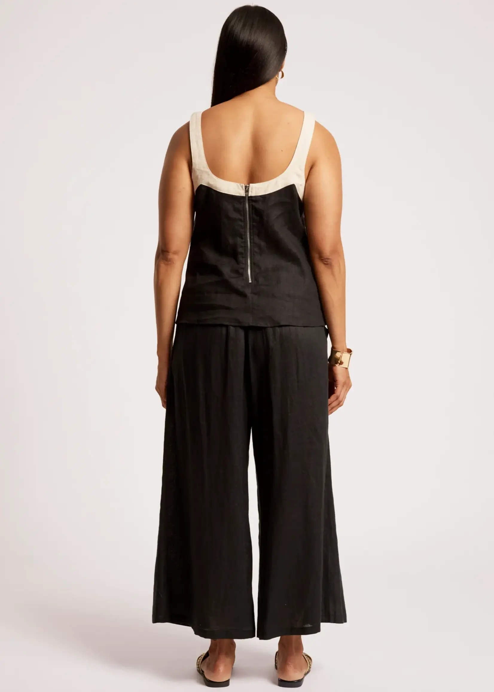 EB & Ive Maris Splice Tank - Black/Tusk