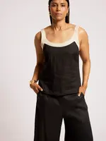 EB & Ive Maris Splice Tank - Black/Tusk