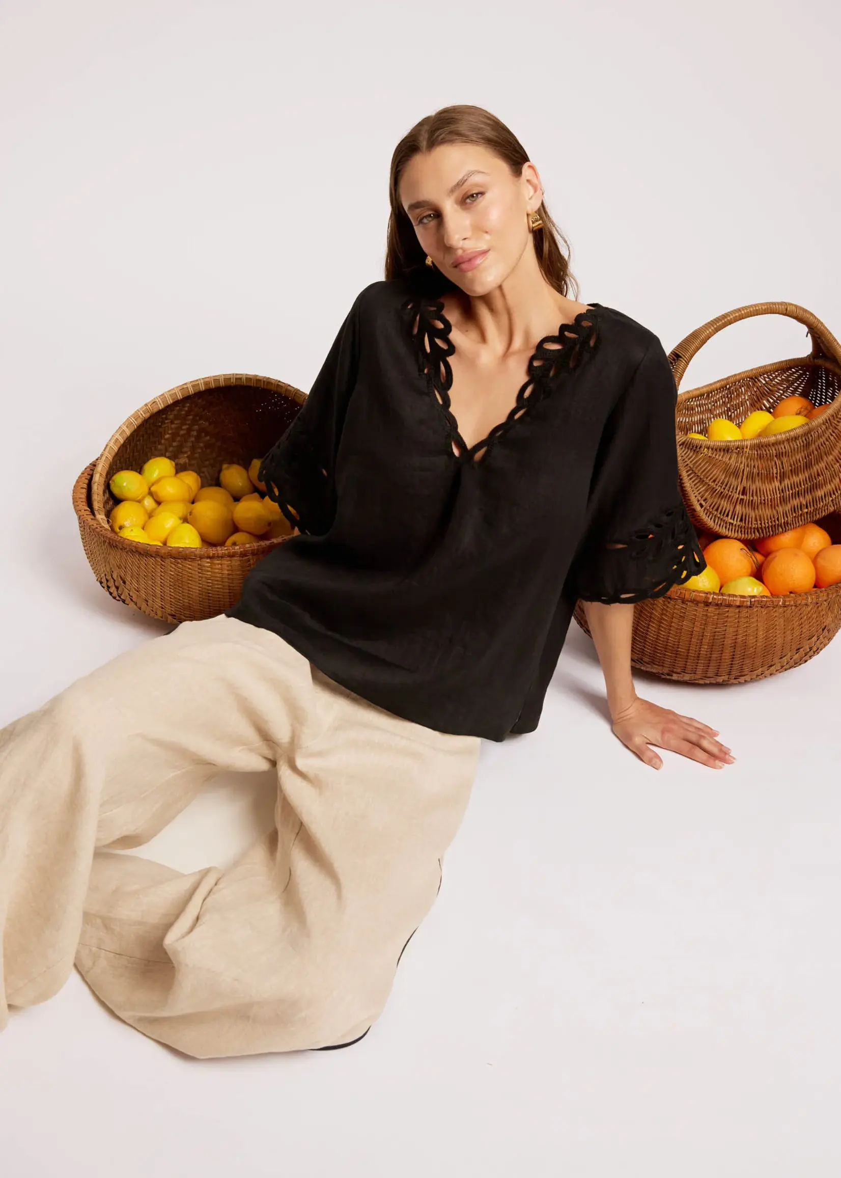 EB & Ive Maris Top - Black
