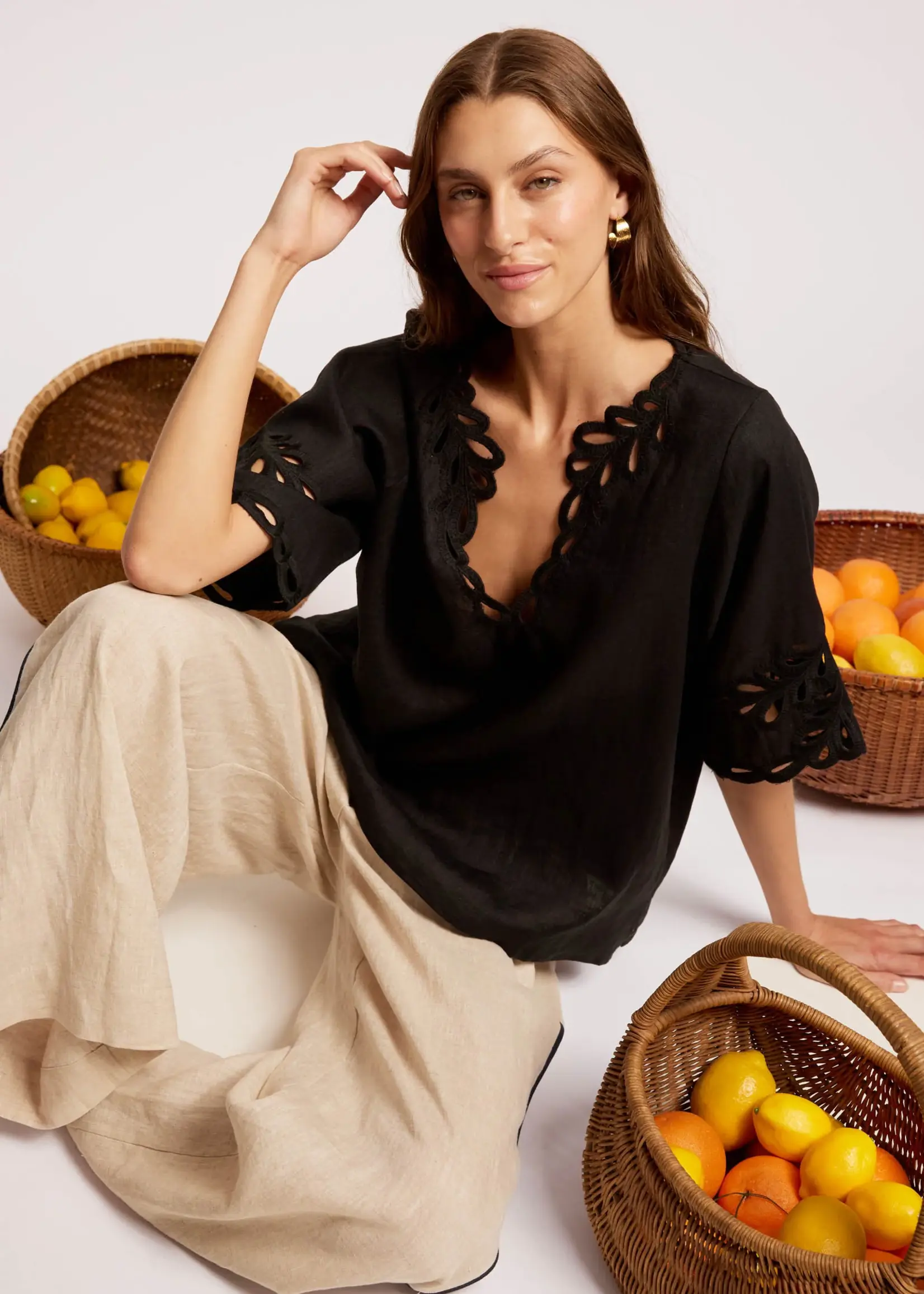 EB & Ive Maris Top - Black