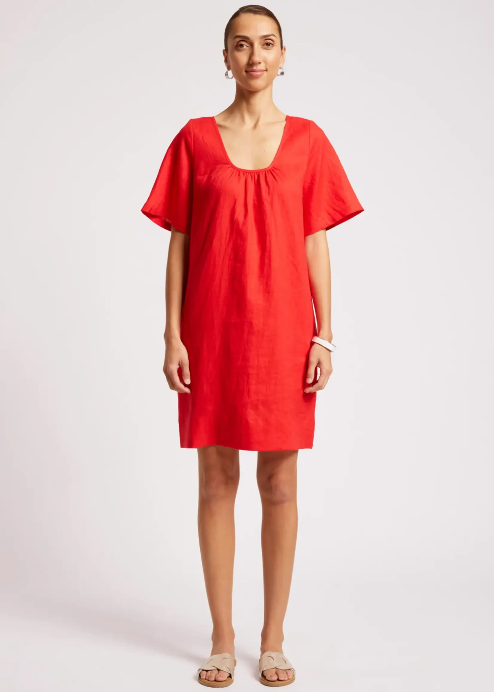 EB & Ive Cove Dress - Aperol