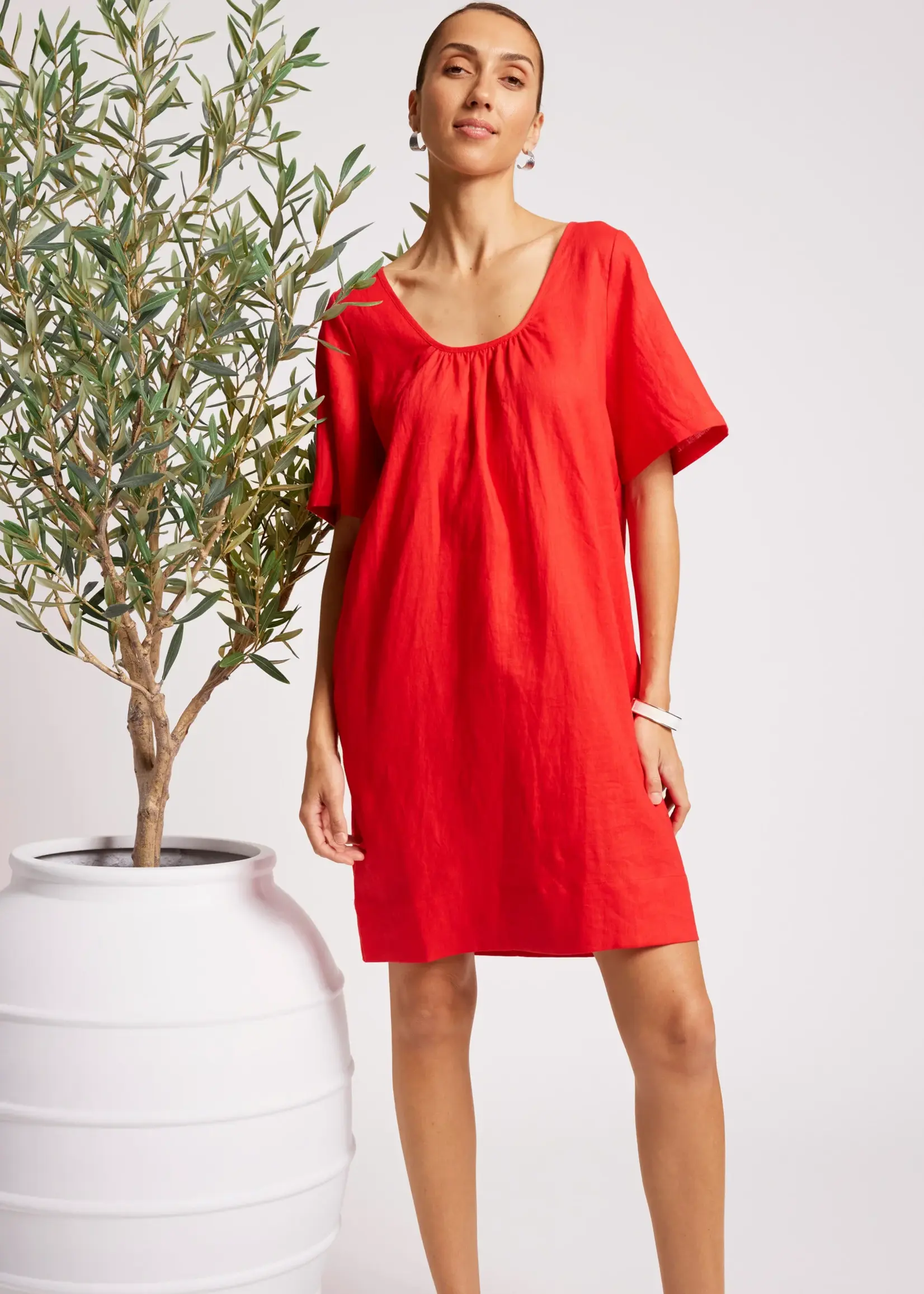 EB & Ive Cove Dress - Aperol