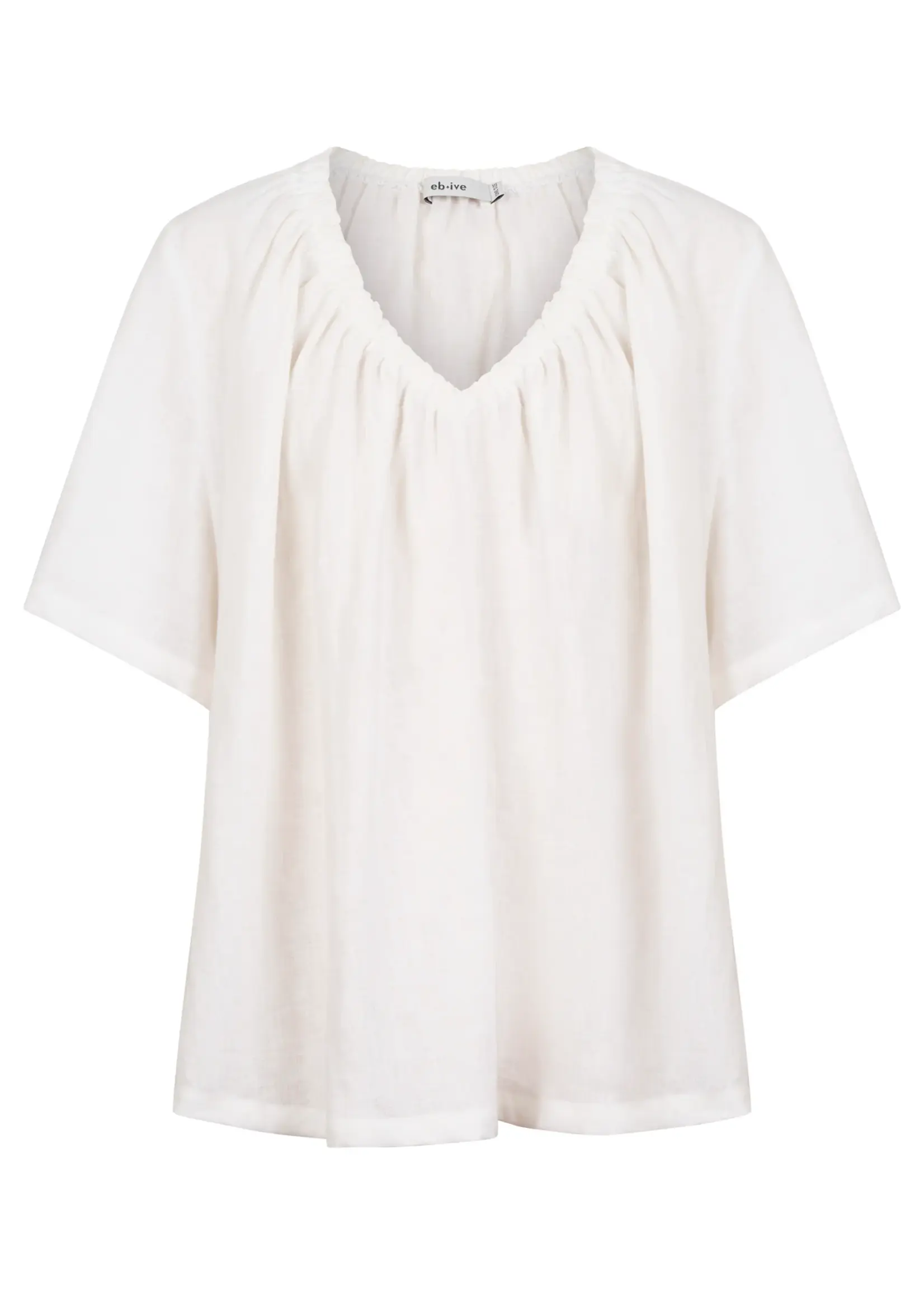 EB & Ive Cove Relaxed Top - White