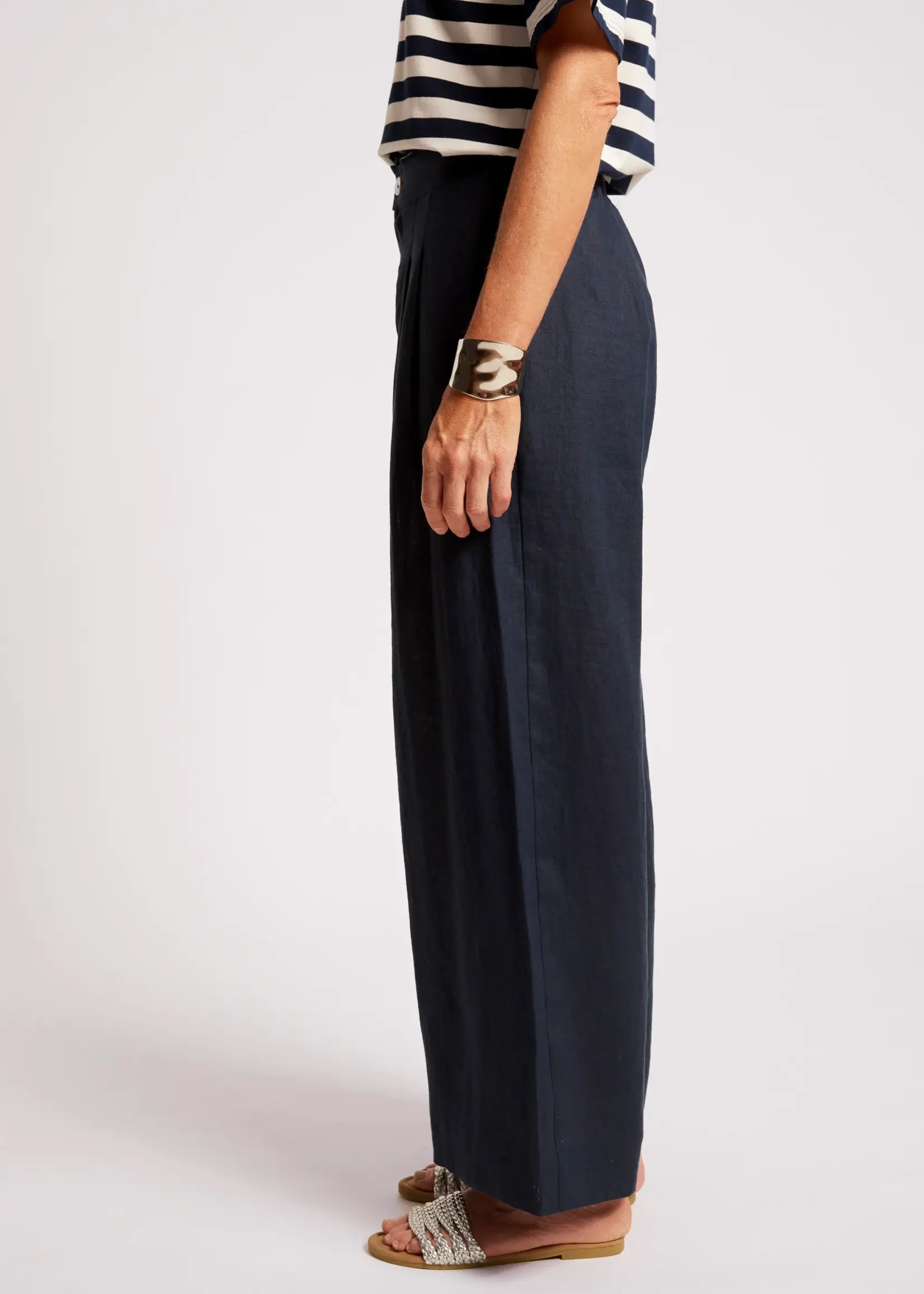EB & Ive Cove Palazzo Pant - Indigo