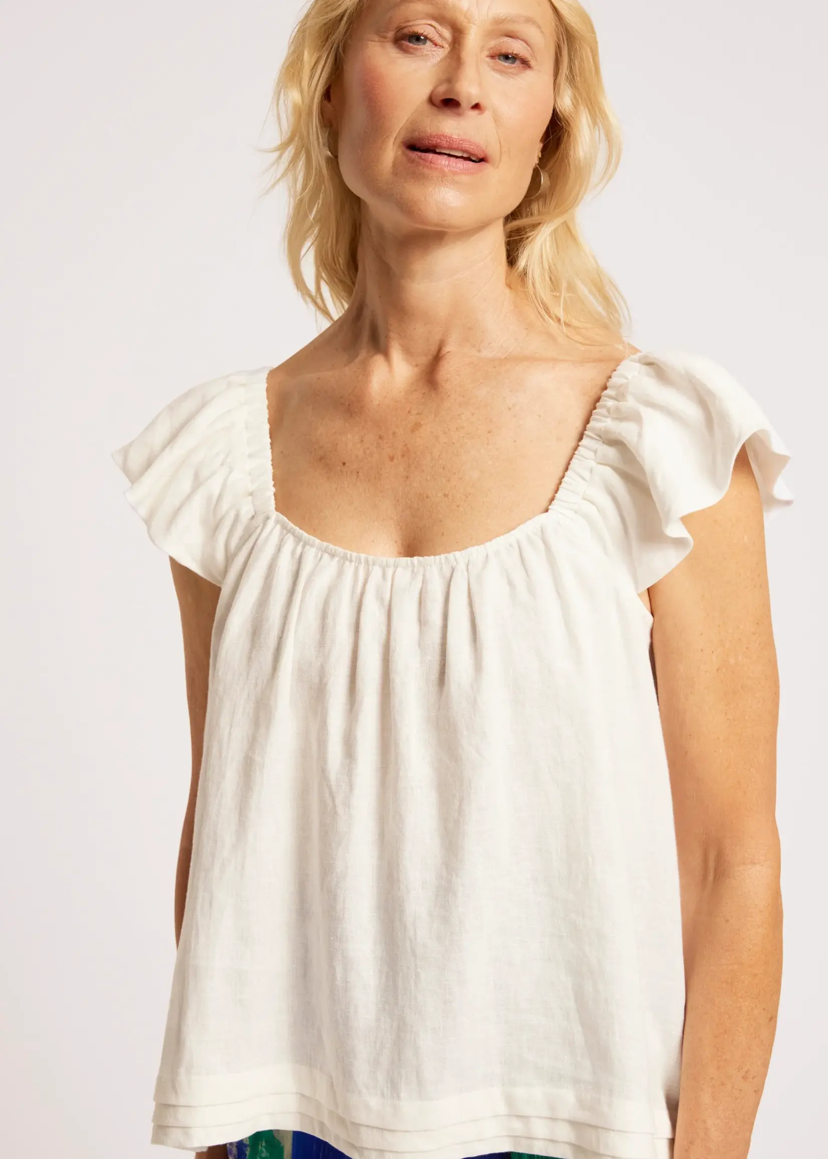EB & Ive Cove Top - White