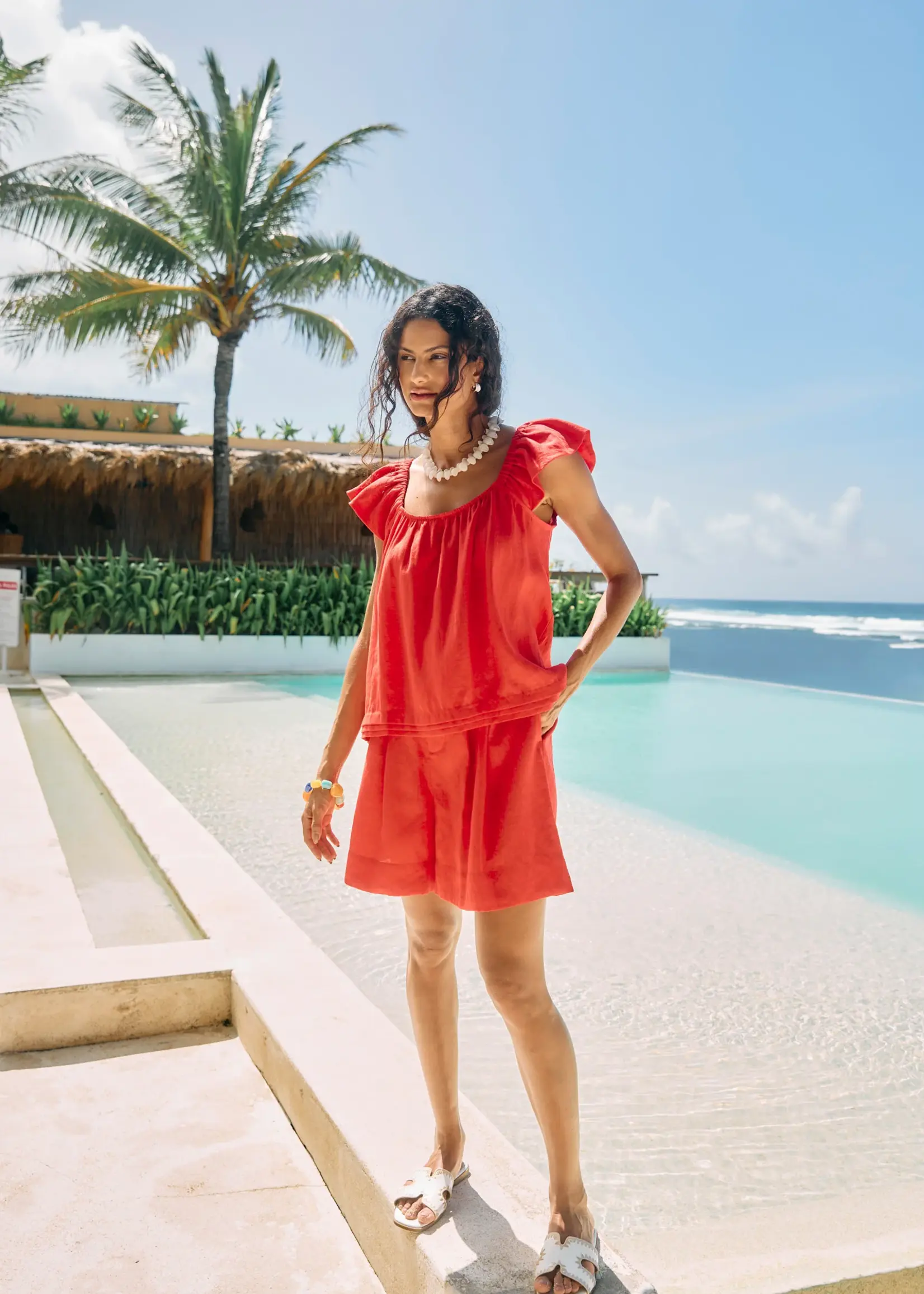 EB & Ive Cove Short - Aperol