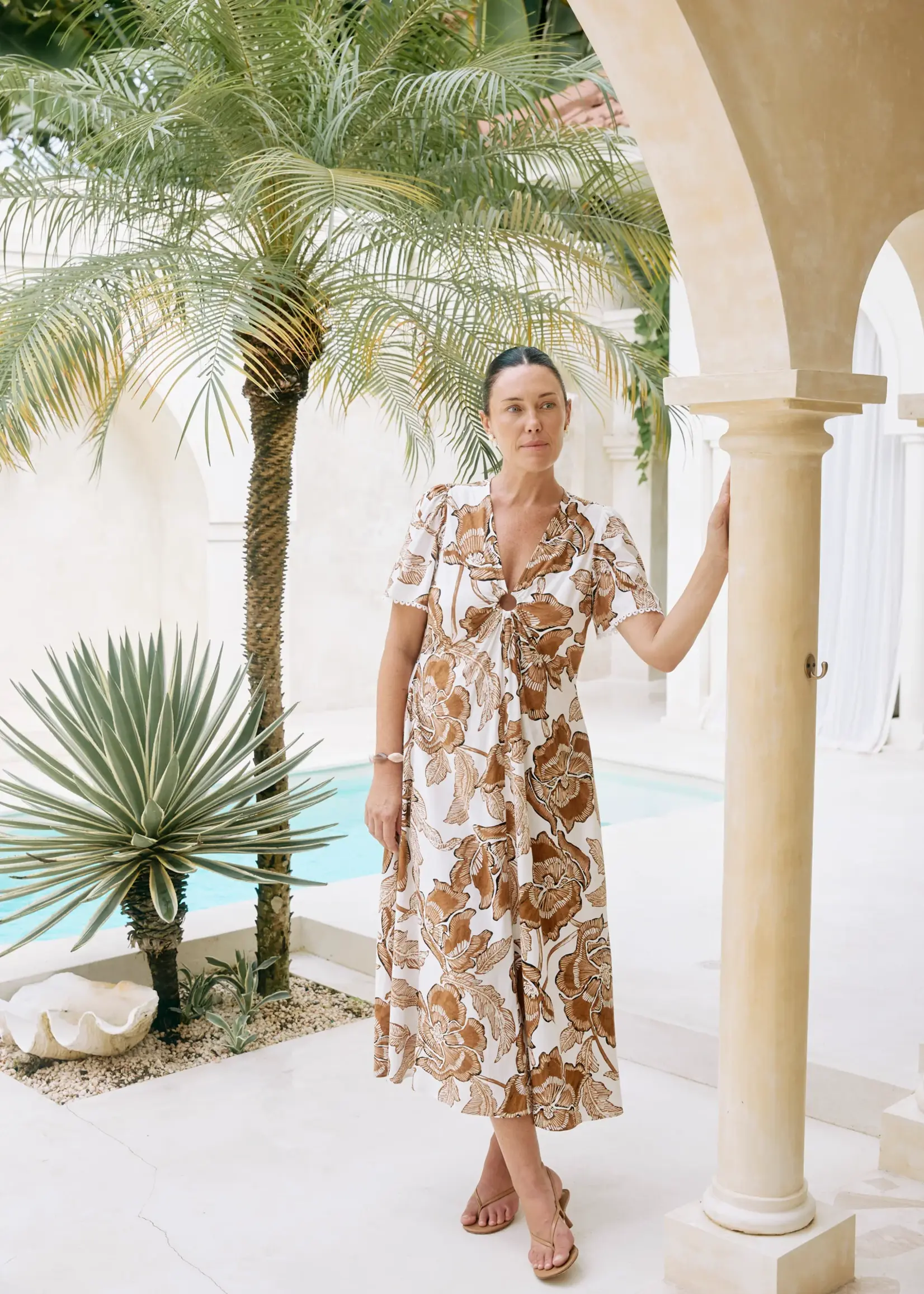 EB & Ive Gaia Maxi Dress - Dune